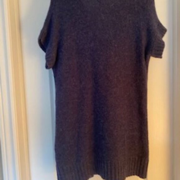 Long Tall Sally Blue Cable Knit Sweater Tunic – Size L 💙 - Picture 2 of 2